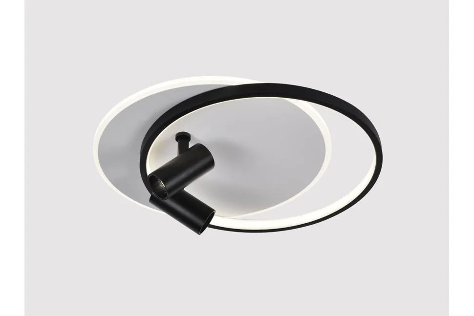Люстра Gamba 2760-480 WH+BK, LED 86W+6W*