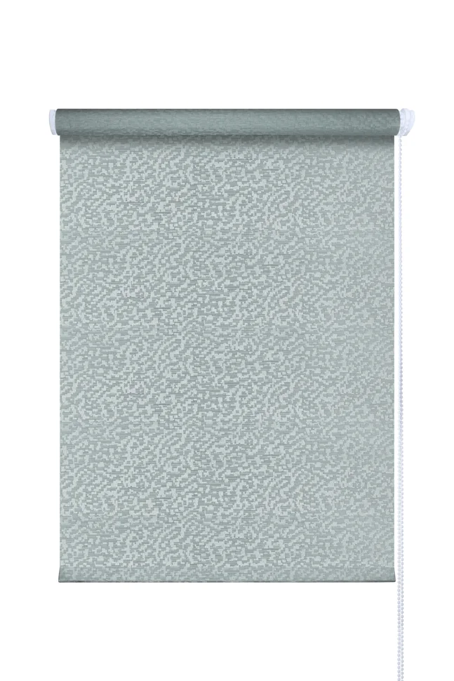 Штора рулонная "Мозаика" темно-серый 38*175 см
