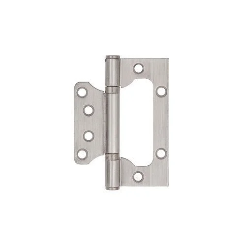 Петля накладная "БАБОЧКА" AJAX 100/P-2B 100x2,3 SN матовый никель (2шт.)