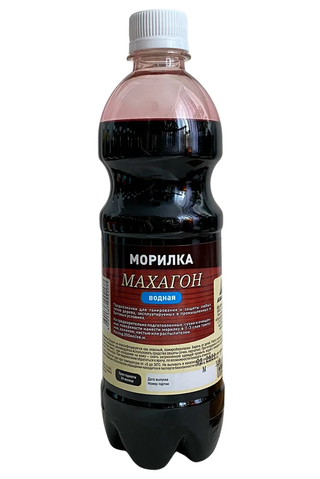 Морилка водная АНЛЕС махагон 0,5л