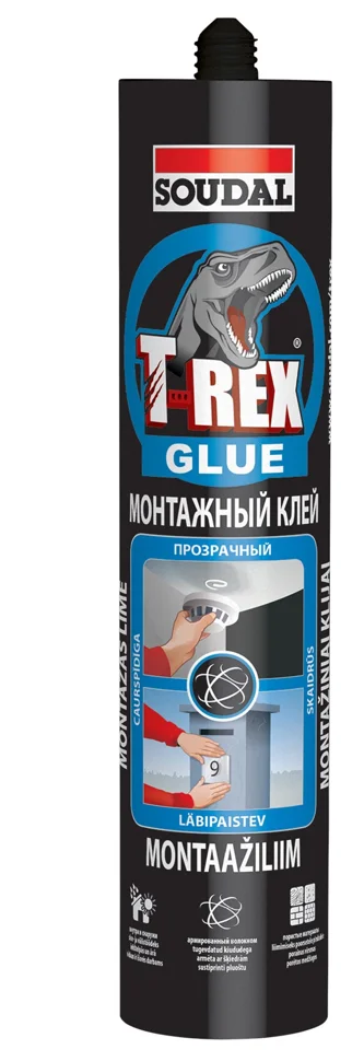 Клей монтажный T-Rex Прозрачный 310г