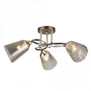 Люстра 12217/3BK+FGD GR