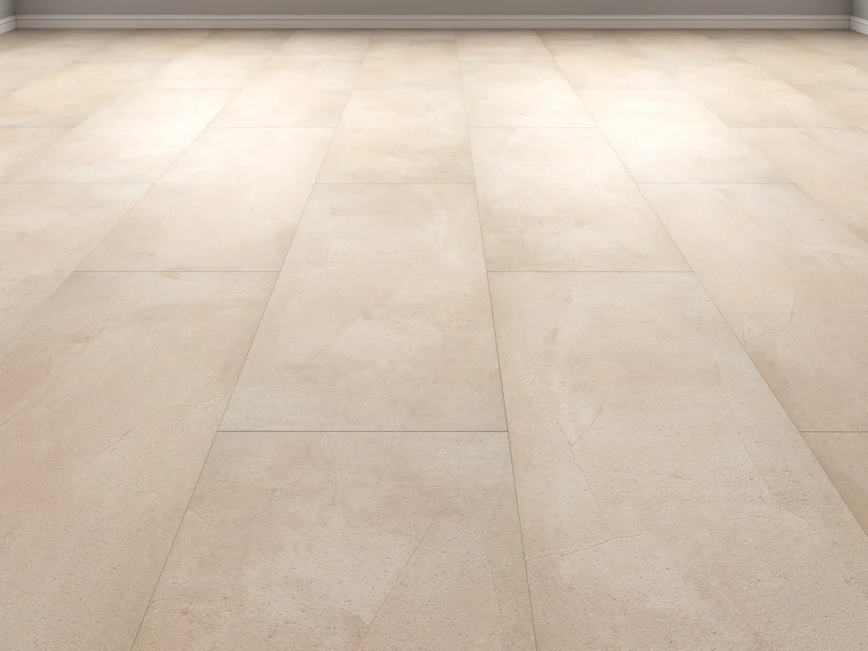 Плитка виниловая CERAMO VINILAM STONE GLUE клеевая Бетон Белый 71615, 475*950*2,5мм , 43 класс