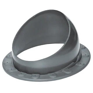 Проходной элемент KROVENT Base-VT Seam 125/150 серый (для фальцевой и мягкой кровли)