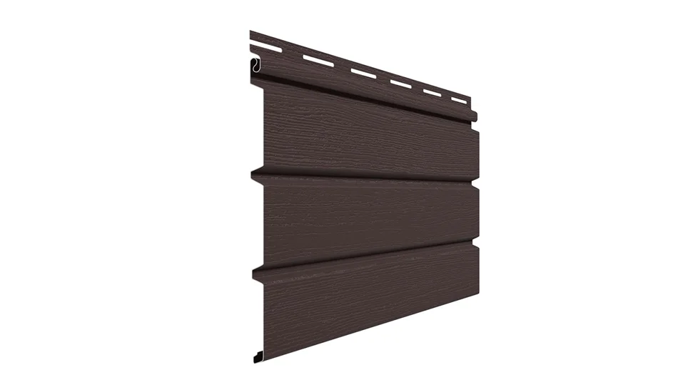 Софит виниловый без перфорации ELLKA L=3м, H=0.287м (пл=0.86м2) коричневый