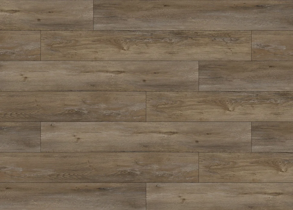 Плитка каменно-полимерная SPC FLOORWOOD Genesis 43 класс Дуб Артас 1220*182*5 мм, арт.MV02 (с фаской)