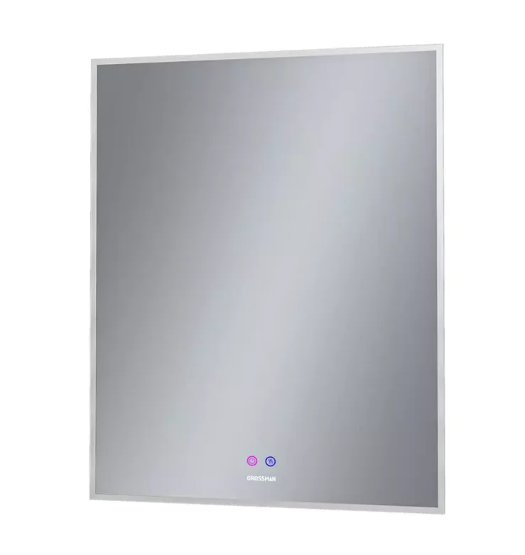 Зеркало GROSSMAN Pragma-норма LED 70х80 с подогревом и сенсорным выключателем