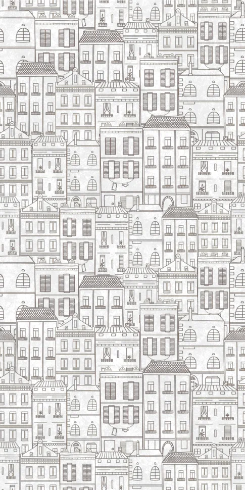 Панель ПВХ 0,25*2,7м фотопечать 8229 Cartoon City 8мм