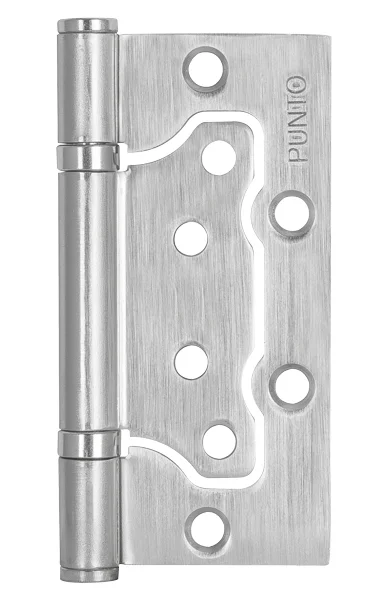 Петля накладная "БАБОЧКА" PUNTO 200-2B 100x2,5 SC матовый хром (2шт.)