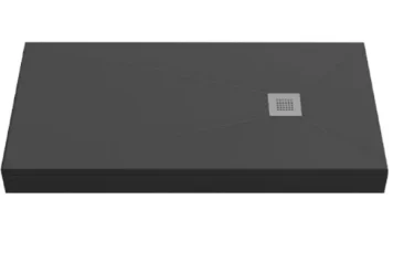 Поддон литьевой Good Door Essentia Чёрный 1200*900