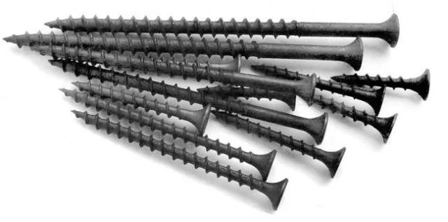 Саморезы пот/г гипс-дерево (крупная резьба) 3,5x55 оксид (уп 100шт) ведро №1