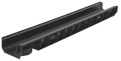 Лоток водоотводный GIDROLICA Standart DN100 C250 пластиковый 1000*146*80 мм арт.803