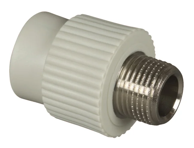 Муфта комбинированная PPR 20x3/4" с наружной резьбой Россия