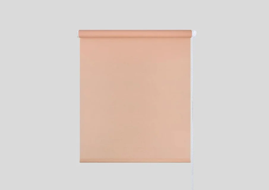 Штора рулонная "Декор" персик 80,5*160(175) см