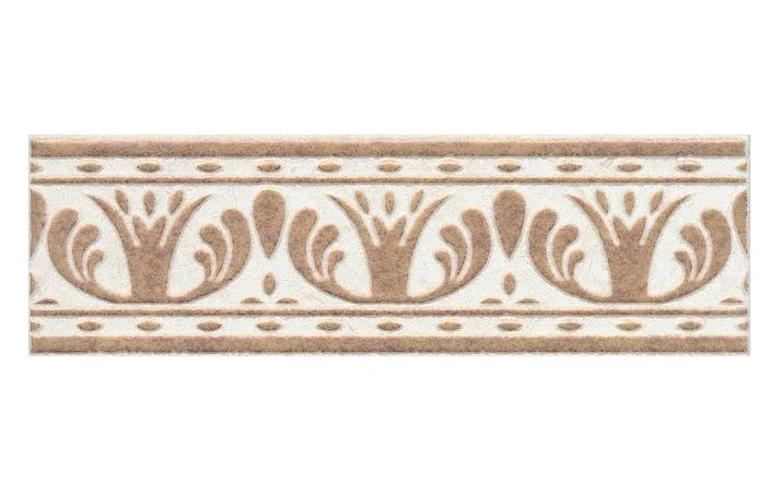 Плитка KERAMA MARAZZI Лаурито бордюр орнамент 7,7х25 арт.AD\A211\6276