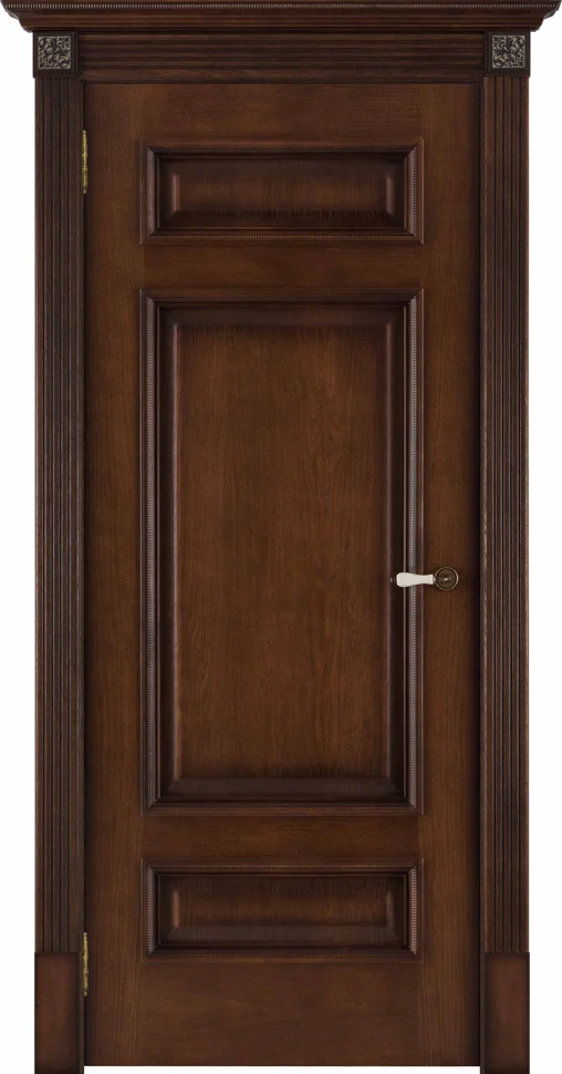 Дверь PORTE VISTA Рим глухая коньяк красный тон 19 80, шпон