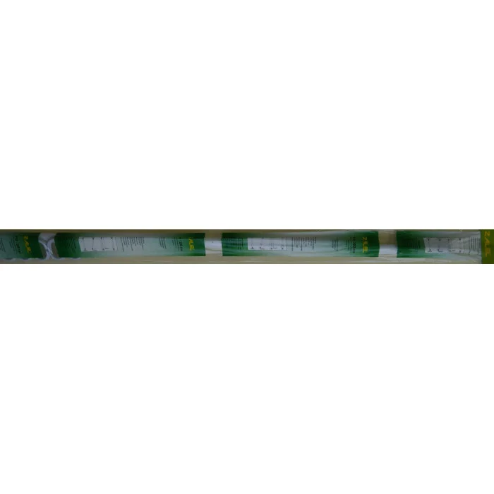 Карниз для ванной ZALEL без пружины с кольцами, белый, 110-200
