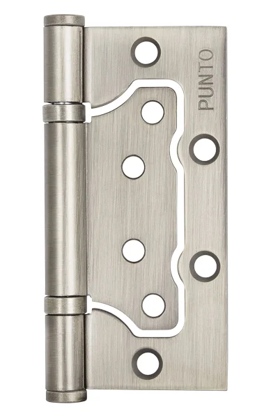 Петля накладная "БАБОЧКА" Punto (Пунто) IN4200W PN (200-2B 100x2,5) матовый никель (2шт.)(35491)