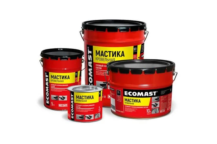 Мастика ECOMAST кровельная 5л