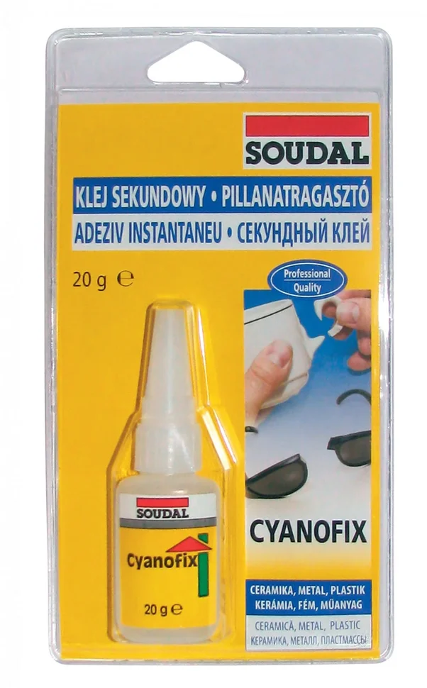 Клей секундный СОУДАЛ Cyanofix 84A 20г
