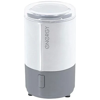 Кофемолка электрическая 150 Вт 50 г (зёрен) ENERGY EN-107 белая
