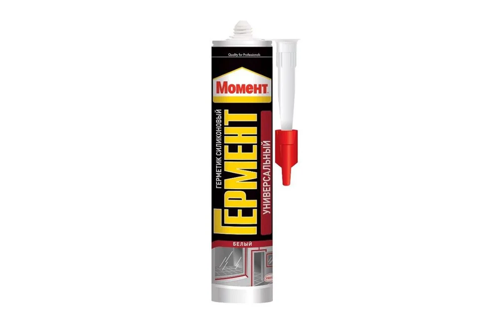 Герметик силиконовый Henkel Момент Гермент универсальный белый 280мл