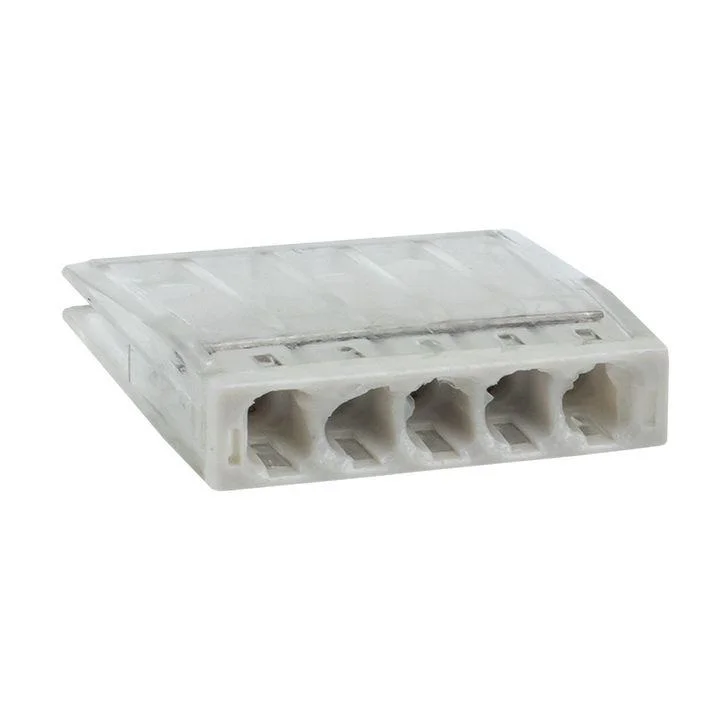 Клемма СМК 2273-245 (с пастой) 5 отверстий 0.5-2.5кв.мм PROxima ЕКF plc-smk-2273-245 (уп.100шт)