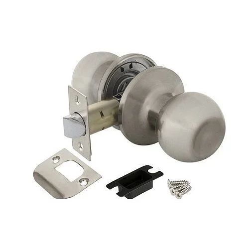 Ручка-защелка без фиксатора Ajax (Аякс) DK682 SN-PS (6082 SN-P) матовый никель