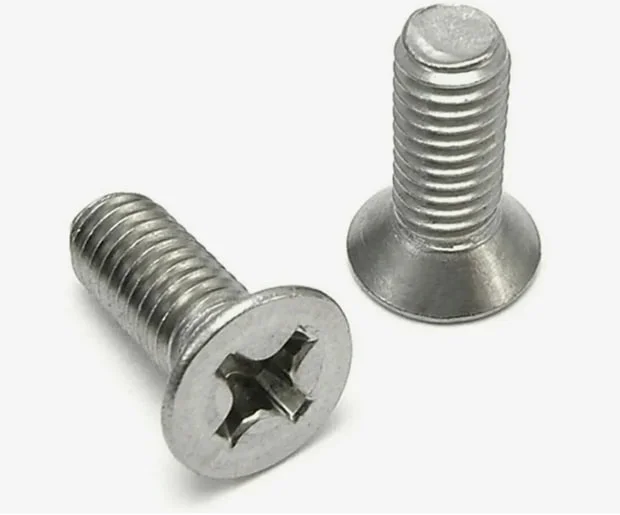 Винт М6х30 DIN 965 потай шлиц Ph,оцинк (уп 10шт) SteelRex