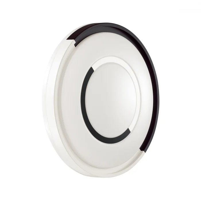 Светильник 3046/DL TAN SN 010 пластик/белый/черный LED 48Вт 3000-6500К D410 IP43 пульт ДУ/ LampSmart STOKI*