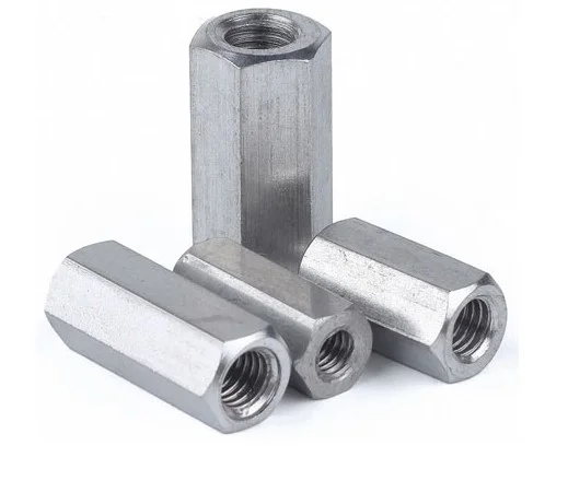 Гайка соединительная М10 DIN 6334 оцинк (уп 2шт) SteelRex