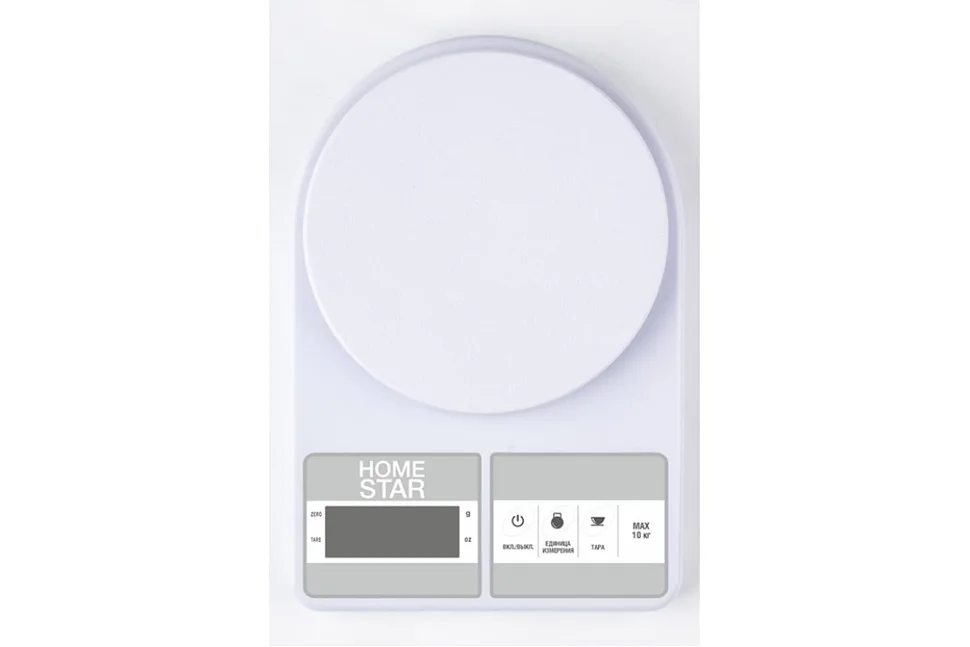 Весы кухонные электронные 10 кг HOMESTAR HS-3012