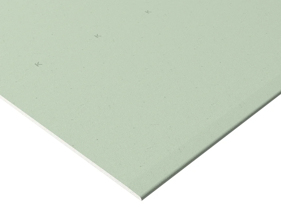 Гипсокартон ГКЛВ Knauf ГСП-H3-ПЛУК влагостойкий 1500*600*12,5 мм