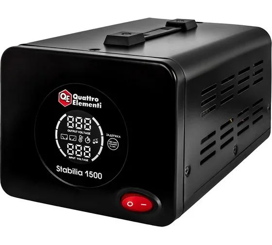 Стабилизатор напряжения QUATTRO ELEMENTI Stabilia 1500 (1500 ВА, 140-270 В)