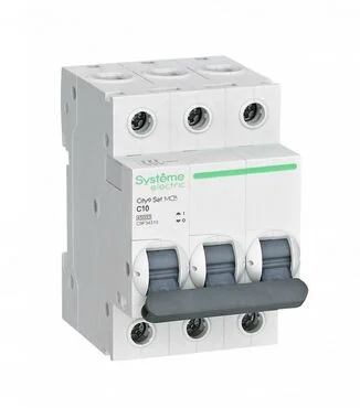 Выключатель автоматический 3п 10А 4.5кА х-ка С City9 Set SE C9F34310