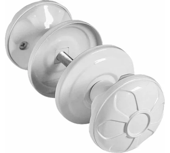 Ручка-кнопка PALIDORE RV-03 white, белый