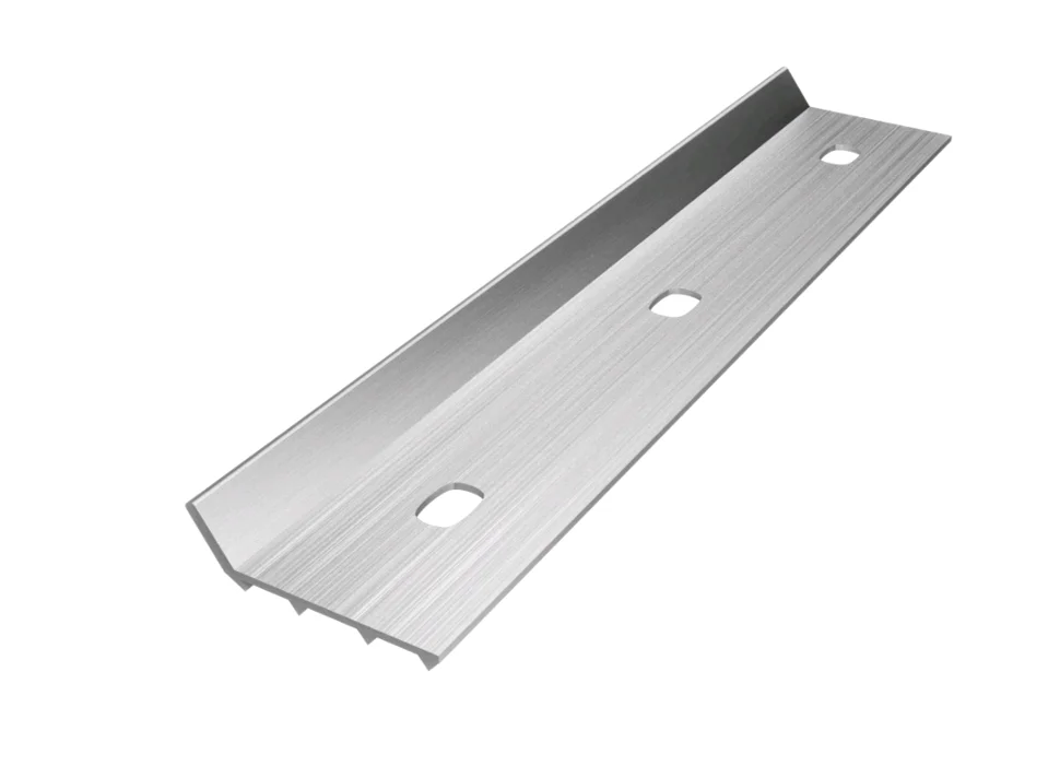 Рейка краевая алюминиевая 2м TERMOCLIP (в упаковке 50 шт =100 п.м) 2000х30,5х3,0 мм
