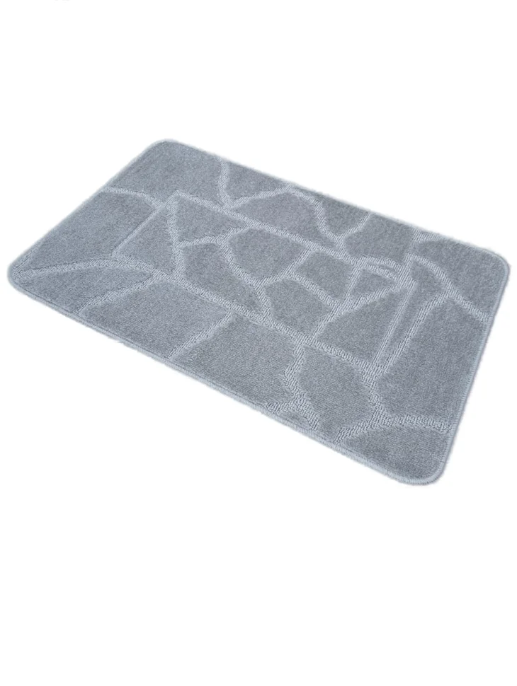Коврик для ванной ZALEL 55*90/55*85 1 пр. GREY