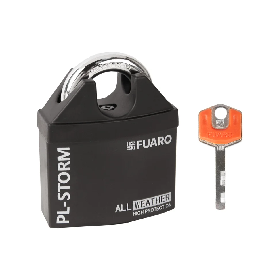Замок навесной Fuaro (Фуаро) PL-STORM-3660 4 key (дисковый ключ)