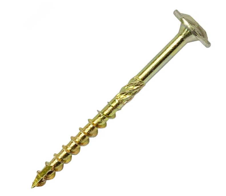 Саморез конструкционный тарельчатый по дереву Torx 6,0х100 (уп 100шт)