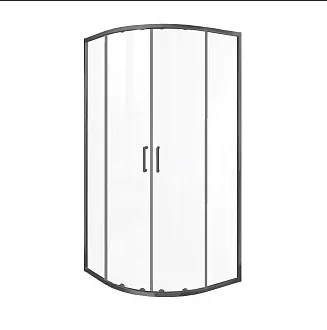 Ограждение душевое Good Door LITE R-100-C-GM