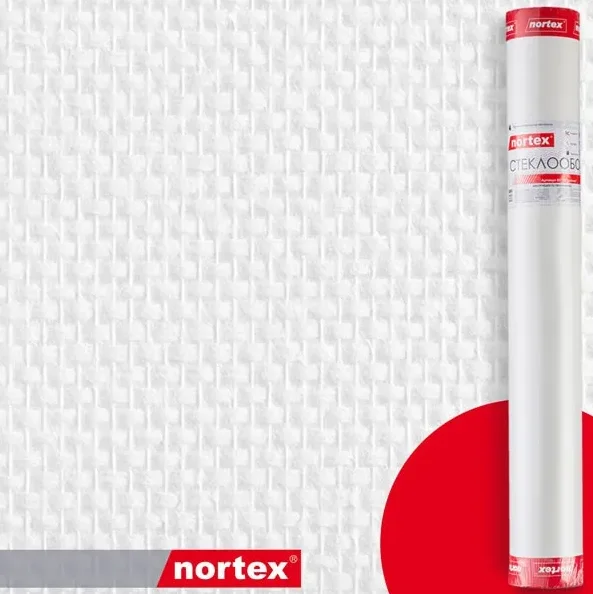 Стеклообои NORTEX Рогожка средняя арт.NCH 122 (1*25м) плотность 105 г/м2