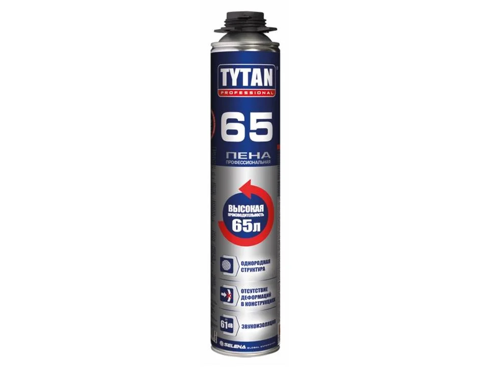 Пена монтажная профессиональная TYTAN Professional 65 750 мл