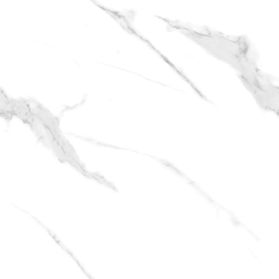 Керамогранит CERADIM Calacatta Sharp Silver белый 80х80 Матовый