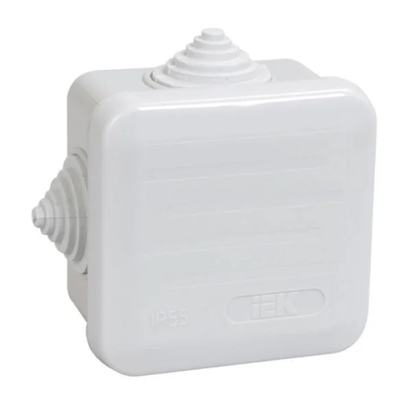 Коробка распределительная ОП 70х70х40мм IP44 КМ41236 IEK UKOZ11-070-070-040-K41-44