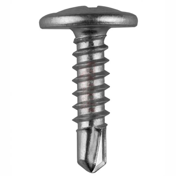 Саморезы с прессшайбой сверло 4,2x19 цинк (14,72кг/8000шт) коробка/ФАСОВКА