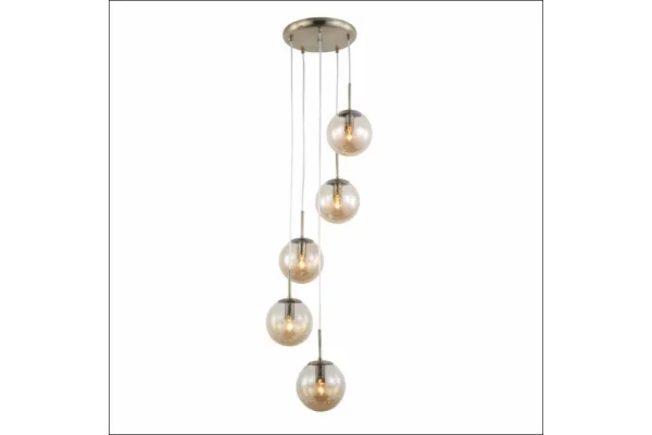 Люстра Fama 6070-5P AB, 5xE14/40W