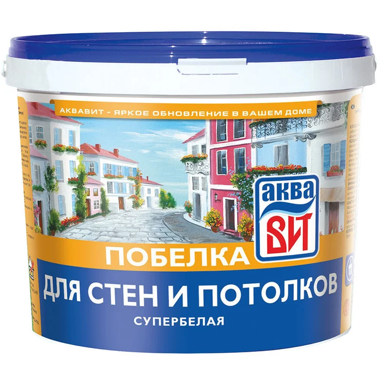 Побелка супербелая АКВА ВИТ 20 кг