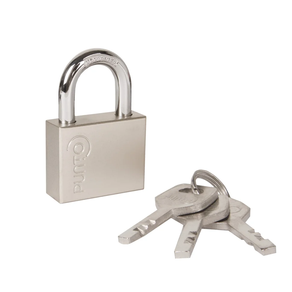 Замок навесной PUNTO PK-1540 SN 3 key диск.ключ.