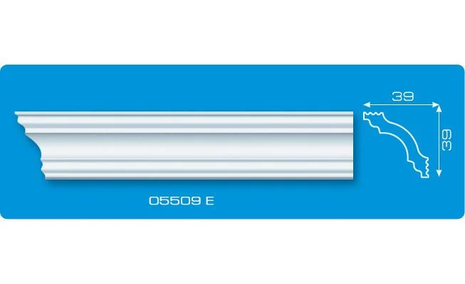 Плинтус потолочный ФОРМАТ 05509Е экструзионный 2,0 м